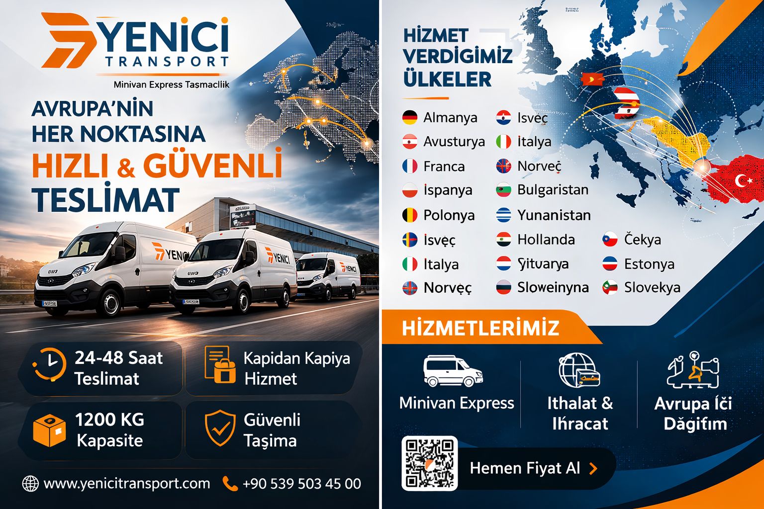 EKSPRES MİNİVAN HİZMETİ